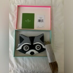 * New With Tag * Kate Spade New York Raccoon coin purse
